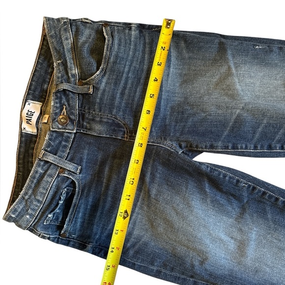 PAIGE Skyline Skinny Crop Jeans Size 26 - Picture 10 of 14